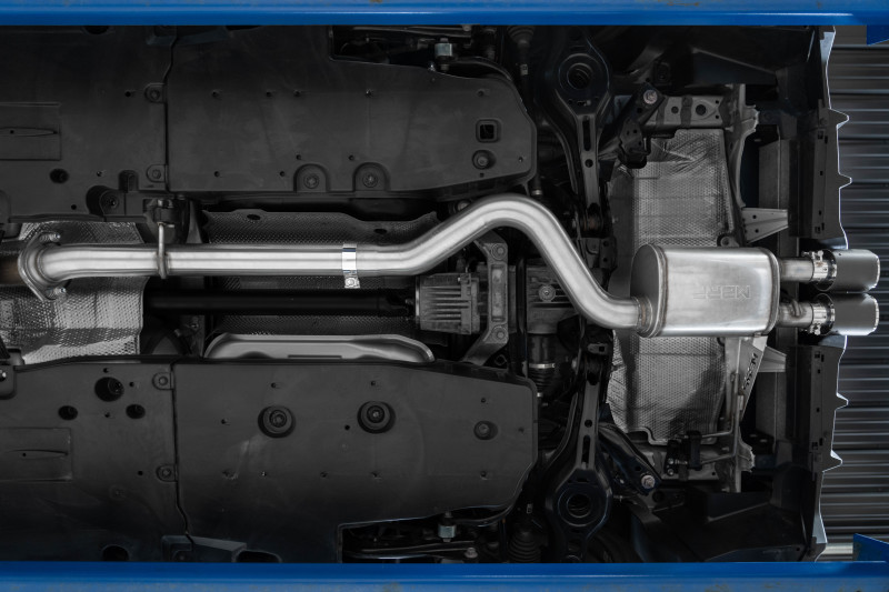 MBRP 2023 Toyota Corolla GR 1.6L T304 SS 3in Cat-Back Dual Center Rear w/ Burnt End Tips - Image 4