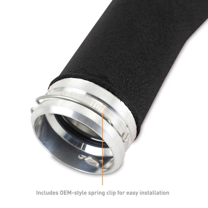 Mishimoto 2022+ Subaru WRX Charge Pipe Micro - Wrinkle Black - Image 4