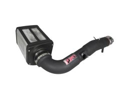 Alternative view of Injen 06-09 FJ 4.0L V6 w/ Power Box Wrinkle Black Power-Flow Air Intake System