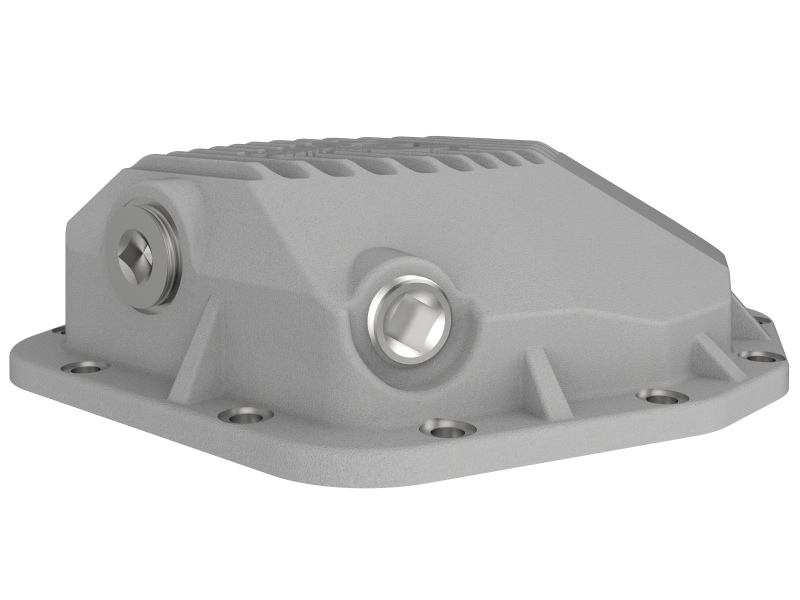 aFe Street Series Rear Differential Cover Raw w/Machined Fins 20+ Jeep Gladiator JT (Dana M220) - Image 5