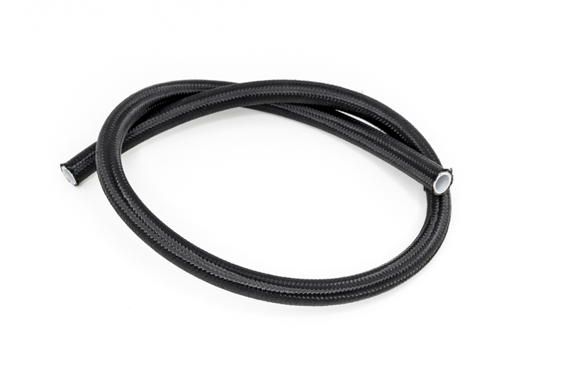 DeatschWerks 6AN Black Nylon Braided PTFE Hose 3 Feet - Image 2
