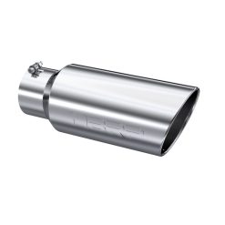 Alternative view of MBRP Universal Tip 7in O.D. Rolled End 5in inlet 18in length - T304 (SINGLE TIP)