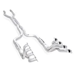 Alternative view of Stainless Works 2016-18 Cadillac CTS-V Sedan Headers 2in Primaries 3in Catted Leads Into X-Pipe