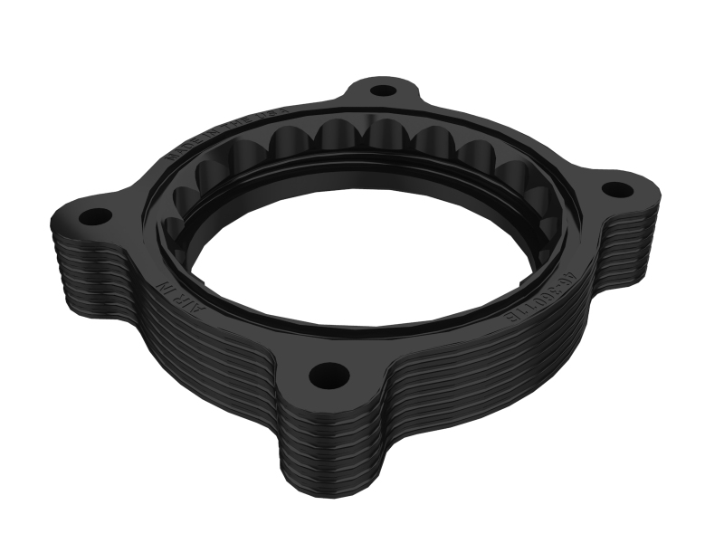 aFe Nissan Frontier 20-22 V6-3.8L Silver Bullet Throttle Body Spacer - Image 3
