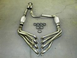Alternative view of Stainless Works Chevy/GMC Truck 1999-02 Headers 4WD with Converters