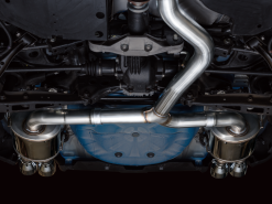 AWE Tuning 2022+ VB Subaru WRX Touring Edition Exhaust - Chrome Silver Tips - Image 4