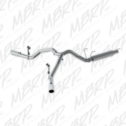 MBRP 14-16 Ram 2500/3500 6.4L 4in AL Single Side Dual Outlet Cat Back Exhaust - Image 2