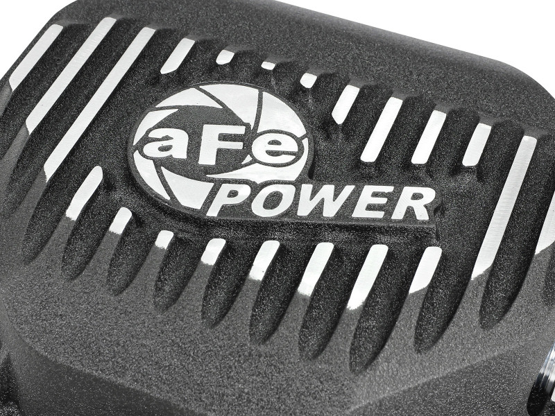 AFE Rear Differential Cover (Black Machined; Pro Series); Dodge/RAM 94-14 Corporate 9.25 (12-Bolt) - Image 4