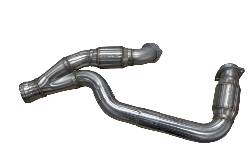 Kooks 2019+ GM 1500 Series Truck 6.2L 3in x OEM Outlet Catted SS Y Pipe Kooks HDR Req - Image 4