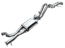 AWE Tuning 22-24 Ford Bronco Raptor 4WD Dual BashGuards Cat-Back SwitchPath Exhaust (No Tips) - Image 12