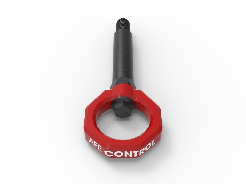 aFe Control Rear Tow Hook Red BMW F-Chassis 2/3/4/M - Image 4