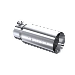 Alternative view of MBRP Universal Tip 5 O.D. Dual Wall Straight 4 inlet 12 length