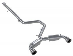 Alternative view of MBRP 2019+ Hyundai Veloster N 2.0L Turbo 3in Cat Back - Aluminized Steel - T304 Tip