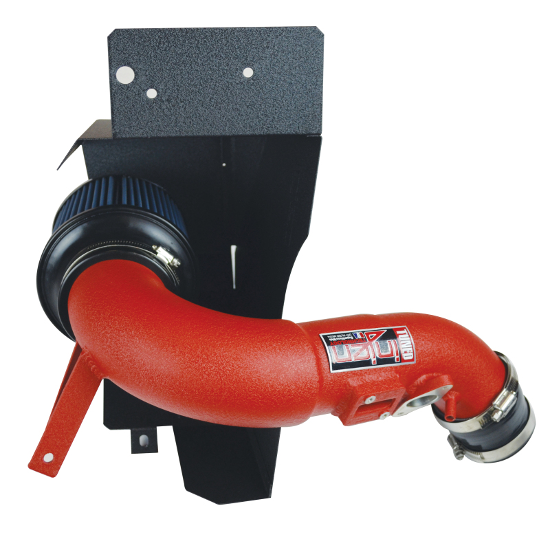 Injen 17-19 Honda Civic Type R 2.0T Wrinkle Red Short Ram Air Intake - Image 2