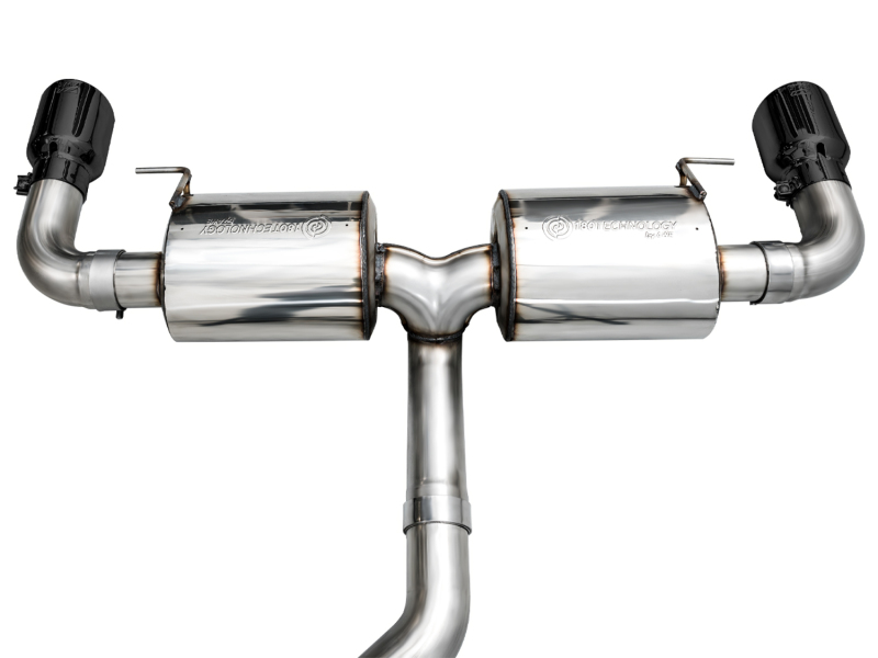 AWE 19-23 BMW 330i / 21-23 BMW 430i Base G2X Touring Axle Back Exhaust - Diamond Black - Image 8