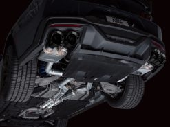 AWE 2024 Ford Mustang Dark Horse S650 RWD SwitchPath Catback Exhaust w/ Quad Diamond Black Tips - Image 3