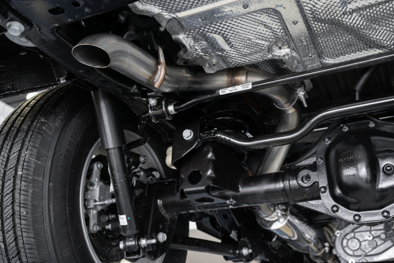 MBRP 18-20 Jeep Wrangler JL 2.5in Single Rear Exit Cat Back Exhaust - Aluminum - Image 3
