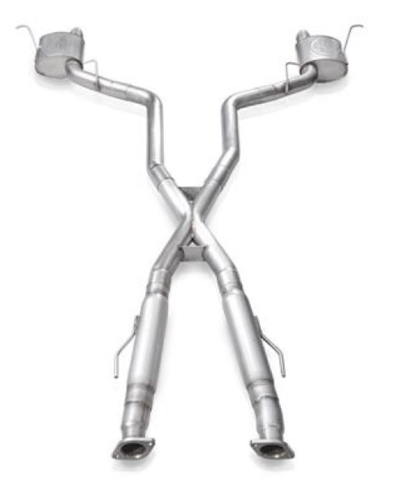 Stainless Works 11-20 Jeep Grand Cherokee 5.7L 3in Legend Catback Exhaust w/X-Pipe (Uses OEM Tips) - Image 2