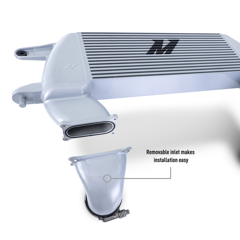 Mishimoto 21+ Ford Bronco 2.7L High Mount INT Kit BK Pipes SL Core - Image 5
