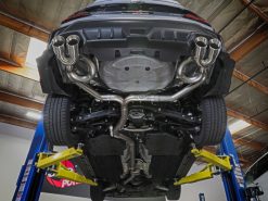 aFe POWER Takeda 3in to 2-1/2in 304 SS Cat-Back Exhaust w/ Black Tips 22-23 Subaru WRX H4-2.4L (t) - Image 5