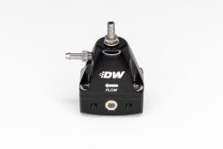 Alternative view of DeatschWerks DWR1000iL In-Line Adjustable Fuel Pressure Regulator - Black