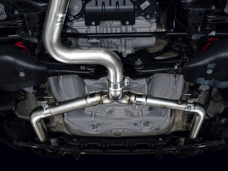 AWE Tuning Audi 22-23 8Y RS3 Cat-Back Track Edition Exhaust System - No Tips - Image 4
