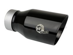 Alternative view of aFe 23-23 GM Trucks L6-3.0L (td) LZ0 Large Bore-HD 3 IN 409 SS Back Exhaust System w/Black Tip
