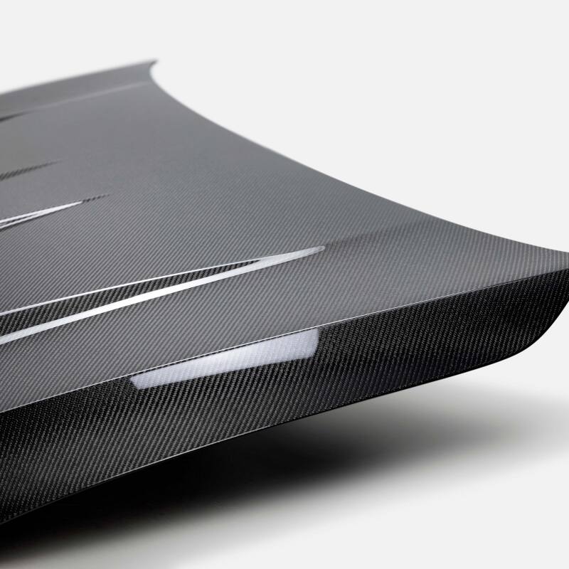 Seibon 2022-2023 Volkswagen Golf GTI/R DV-Style Carbon Fiber Hood - Image 7
