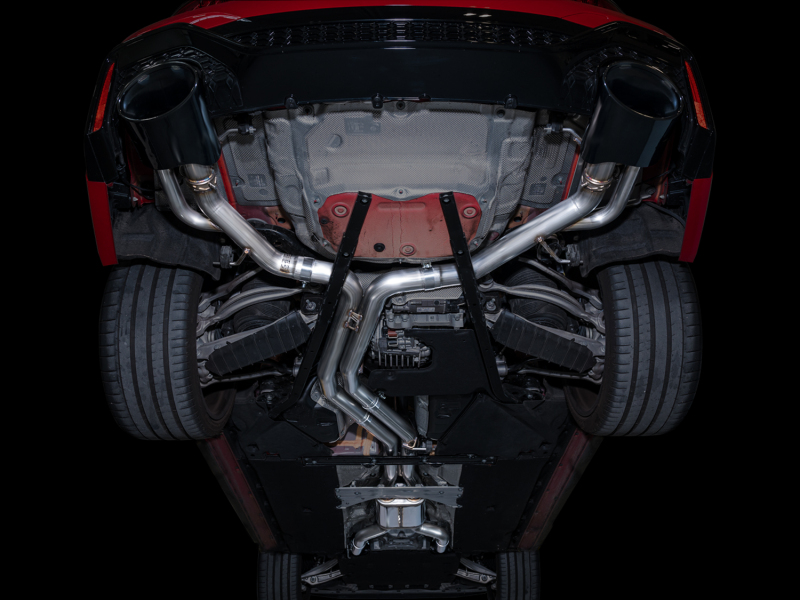 AWE Tuning 21-23 Audi C8 RS6/RS7 SwitchPath Cat-back Exhaust - Diamond Black Tips - Image 3