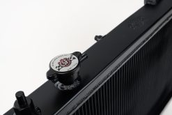 CSF 92-00 Honda Civic w/K-Swap V3 Radiator - Black Finish - Image 2