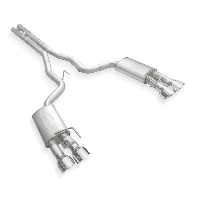 Stainless Works 2020 Ford GT500 Redline Catback H-Pipe Exhaust Factory Connect - Polished Tips - Image 14