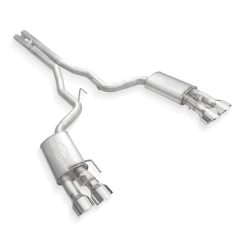 Stainless Works 2020 Ford GT500 Legend Catback H-Pipe Exhaust Factory Connect - Polished Tips - Image 13