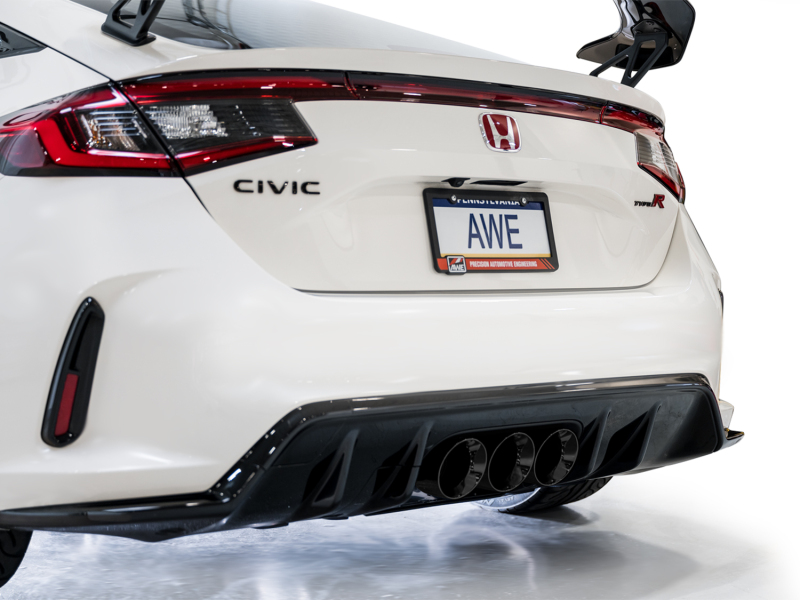 AWE Tuning 2023 Honda Civic Type R FL5 Track Edition Exhaust w/ Triple Diamond Black Tips - Image 20