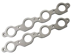 Alternative view of Kooks Universal 3in SS 3 Bolt Coll Flange/Rings