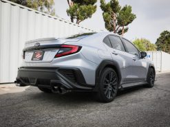 aFe POWER Takeda 3in to 2-1/2in 304 SS Cat-Back Exhaust w/ Black Tips 22-23 Subaru WRX H4-2.4L (t) - Image 3