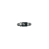 DeatschWerks 8AN Male Flare Quick Disconnect Dry Break Fitting - 2 Pieces Anodized Matte Black