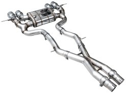 AWE Tuning 23-24 BMW G87 M2 SwitchPath Edition Exhaust - Chrome Silver Tips - Image 8