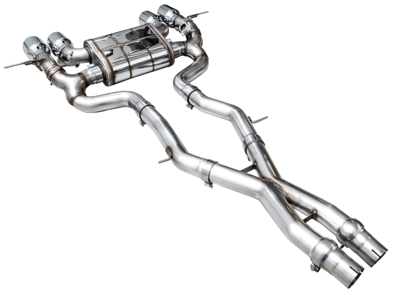AWE Tuning 23-24 BMW G87 M2 SwitchPath Edition Exhaust - Chrome Silver Tips - Image 8