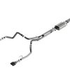 Borla 24-25 Chevy Silverado 1500 (6.2L V8) S-Type Cat Back - 3.5in Carbon Fiber Black Anodized Tips