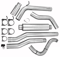 MBRP 88-93 Dodge 2500/3500 Cummins 4WD ONLY Turbo Back Single Side Exit Alum Exhaust System - Image 4