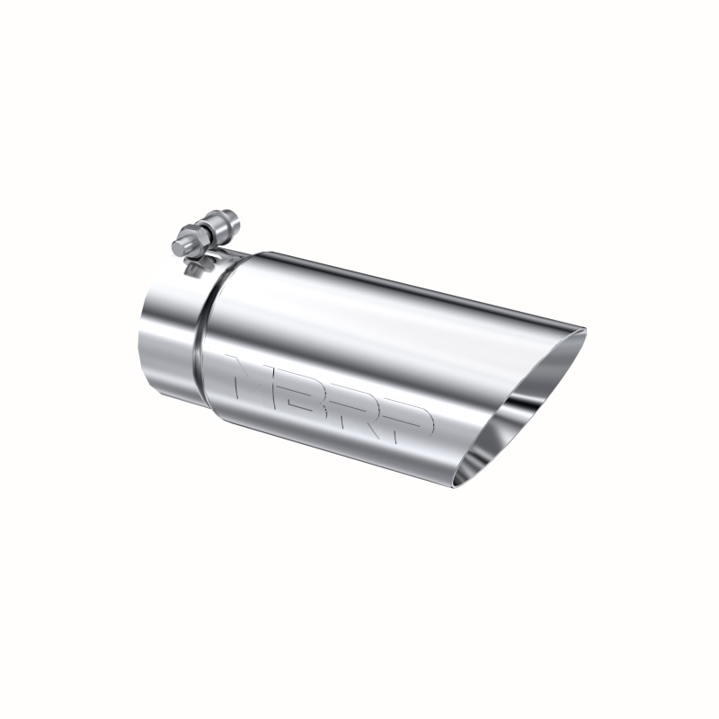 MBRP Universal Tip 3in O.D. Dual Wall Angled 4 inlet 10 length - Image 2