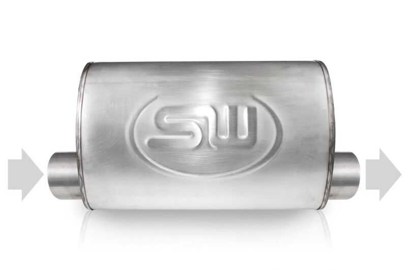 Stainless Works 2in ID OFFSET INLET/ 2in OD OFFSET OUTLET (ON SAME SIDE) 4inX8in - Image 2