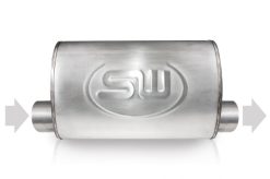 Stainless Works 2in ID OFFSET INLET/ 2in OD OFFSET OUTLET (ON SAME SIDE) 4inX8in - Image 2