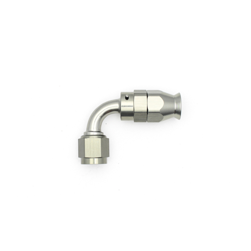 DeatschWerks 6AN Female Swivel 90-Degree Hose End PTFE (Incl. 1 Olive Insert) - Image 2