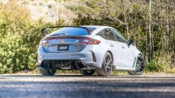 Borla 2023 Honda Civic Type R MT ATAK Catback Exhaust w/ 4in Black Anodized Carbon Fiber Tips - Image 3