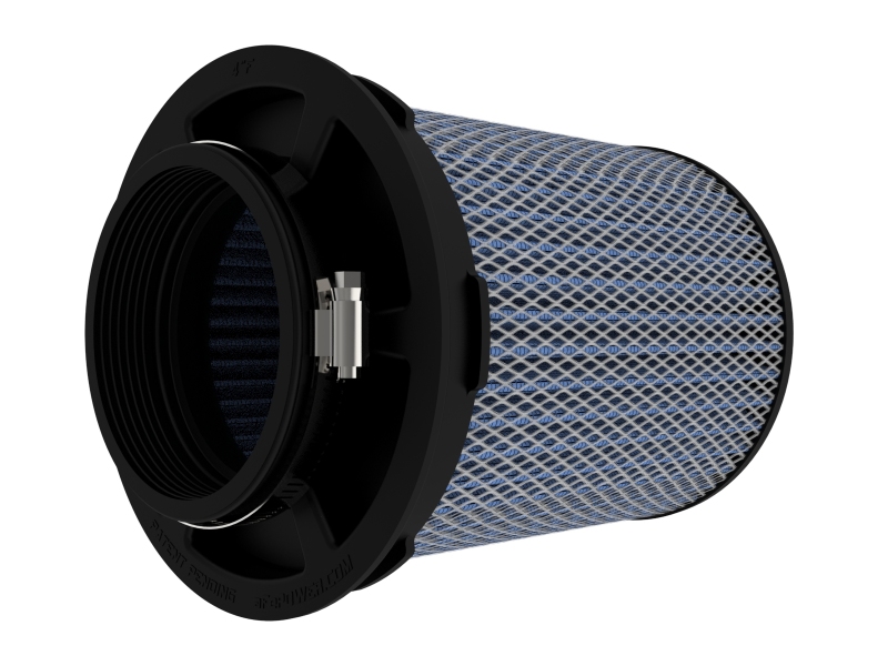 aFe Magnum Flow Pro 5R Air Filter 4in. Flange ID x 6-1/2in. Base x 6-1/2in. Top x 8 in. Height - Image 2