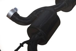 Injen 07-17 Jeep Wrangler JK 3.6L/3.8L 63mm Stealth Black Axle-back Exhaust w/ 4in Black Tips - Image 12