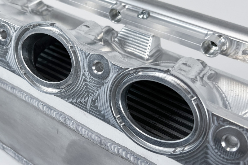CSF Gen 2 B58 Race X Charge-Air-Cooler Manifold - Raw Billet Aluminum Finish - Image 9