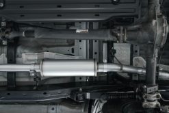 MBRP 2019 Ford Ranger Ecoboost 2.3L 4in OD Tip Single Side Exit 3in T304 Cat Back - Image 3