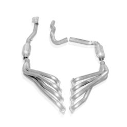 Stainless Works 2003-06 Chevy/GMC 6.0L (4WD only) Truck 1-3/4in Primaries 2-1/2in High-Flow Cats - Image 3